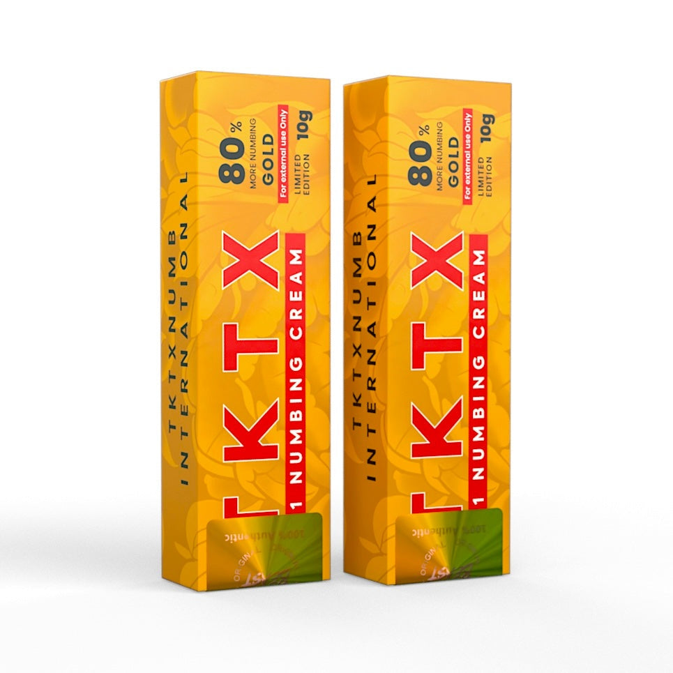 TKTX Numbing Cream Gold 80% | (2 Pack)