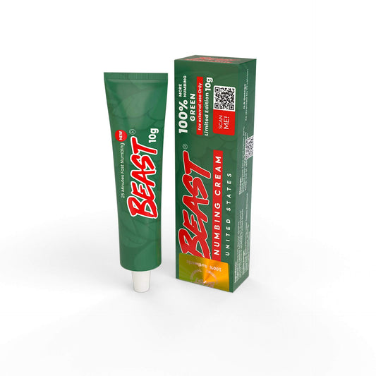 BEAST Numbing Cream Green 100% More Numbing
