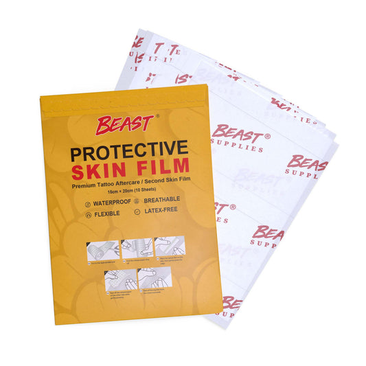 The Beast Protective Film Gold tattoo aftercare transparent breathable waterproof second skin shield